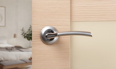 Дверная ручка ADDEN BAU SLIM A128 CHROME, фото 2