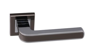 Дверная ручка ADDEN BAU PIEZA Q360 BLACK NICKEL / CHROME, фото 1