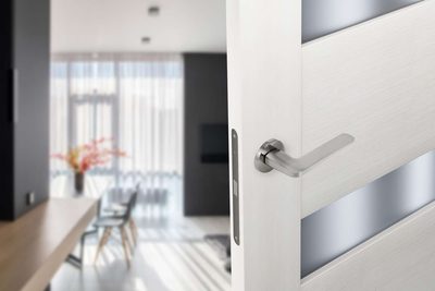 Дверная ручка ADDEN BAU ELIT S-487 NICKEL, фото 3