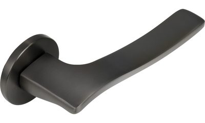 Дверная ручка ADDEN BAU LYRE S-489 GRAPHITE, фото 1