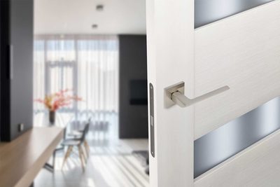 Дверная ручка ADDEN BAU GRACE S-549 NICKEL, фото 3