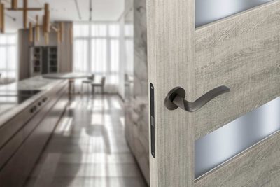 Дверная ручка ADDEN BAU WAVE S-488 GRAPHITE, фото 4