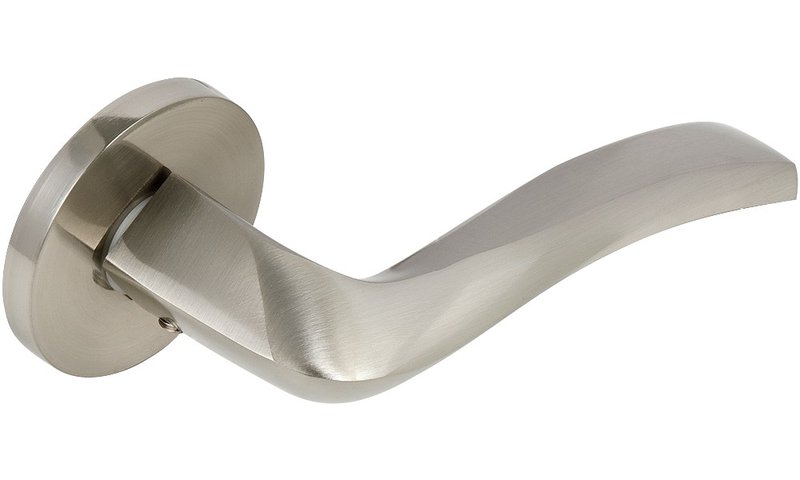 Дверная ручка ADDEN BAU WAVE S-488 NICKEL