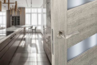 Дверная ручка ADDEN BAU WAVE S-488 NICKEL, фото 4