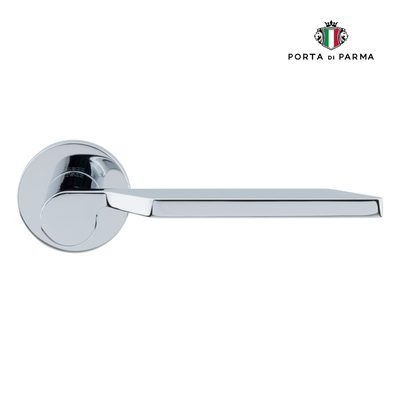 Дверная ручка на розетке PORTA DI PARMA Levante 119.01, полированный хром, фото 2