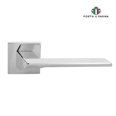 Дверная ручка на розетке PORTA DI PARMA Italia 206.01, полированный хром, фото 2