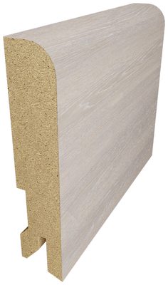 Плинтус напольный МДФ 80×16×2440 Дуб серый