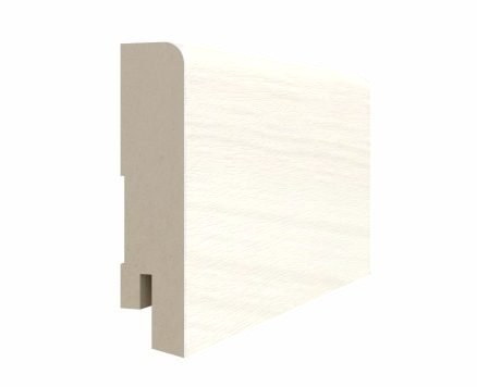 Плинтус 70×16×2070 экошпон Ясень светлый