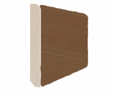 Плинтус 75×10×2070 экошпон Орех NL