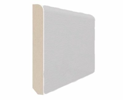Плинтус 75×10×2070 экошпон Пепельный