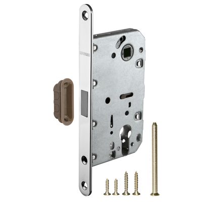 Корпус врезного замка MAGNM85C-50 (M85C-50) CP хром, фото 1