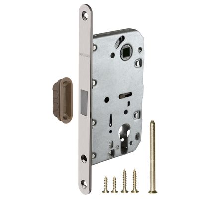 Корпус врезного замка MAGNM85C-50 (M85C-50) SN мат.никель, фото 1