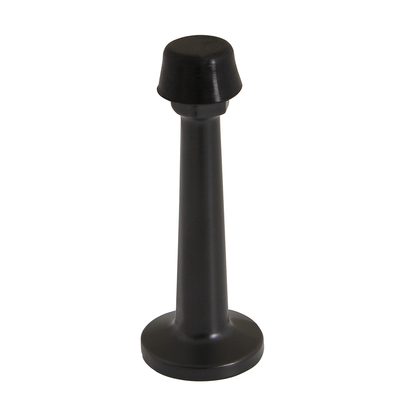 Упор дверной настенный STOPPER/15 (DS-15) BL-24 черный, фото 1