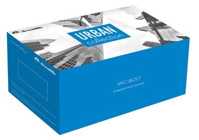 Ручка поворотная BKW8.R.URB52 (BKW8/URB) BL-26 черный, фото 2