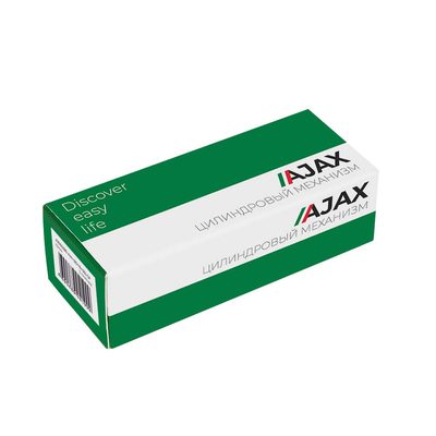 Цилиндровый механизм (AZ100/60) AZ1000Key60 (25+10+25) CP хром, фото 2