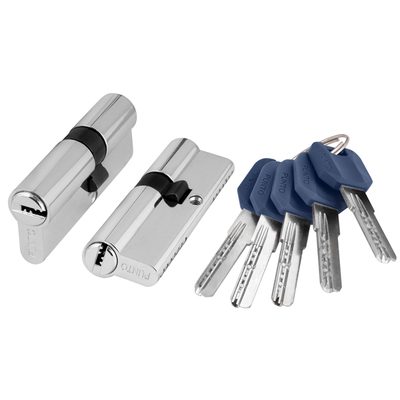 Цилиндровый механизм (Z400/100) Z4000Key100(30+10+60) CP хром, фото 1