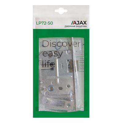 Защелка врезная PLASTLP72-50 (LP72-50) SN мат.никель, фото 2
