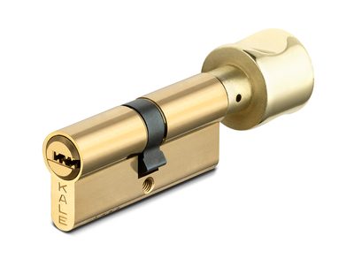 Цилиндровый механизм с вертушкой 164 OBS SCE/70 (30+10+30) mm латунь 5 кл. new, фото 2