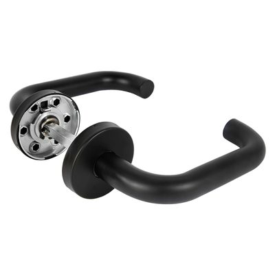 Ручка раздельная R.DSS201-0203/19 (8х110 мм) (INOX 201) BLACK, фото 1