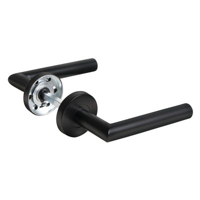 Ручка раздельная R.DSS201-0204/19 (INOX 201) BLACK, фото 1