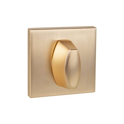 Ручка поворотная BKW8x75.K.RL52 (BKW8x75 RL) SSG сатинированное золото, фото 1