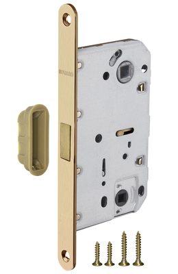 Защелка врезная MAGNM96WC-50 (M96WC-50) SSG сатинированное золото, фото 1