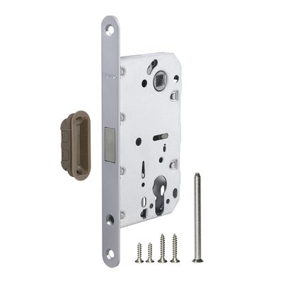 Корпус врезного замка MAGNM85C-50 (M85C-50) SSC сатинированный хром, фото 1