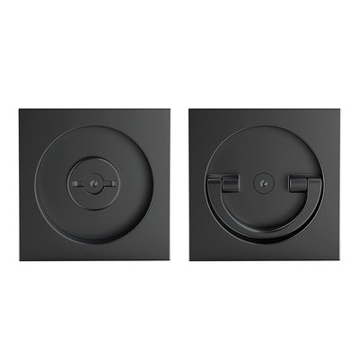 Ручка поворотная для раздвижных дверей SH.QUADRO55.BK8 BL-26 черный, фото 1