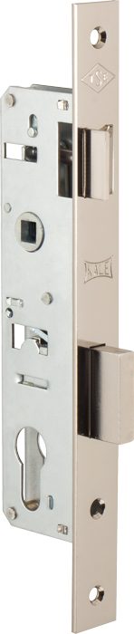 Корпус узкопрофильного замка с защёлкой 153 (30 mm) w/b