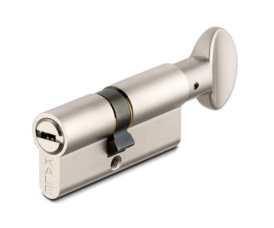 Цилиндровый механизм с вертушкой 164 BM/80 (30+10+40) mm никель 5 кл., фото 1