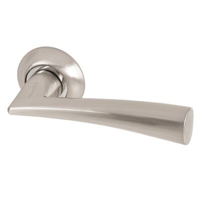 Ручка раздельная R.LD54.Columba (Columba LD80) SN/CP-3 матовый никель/хром, фото 1