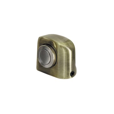 Упор Armadillo дверной напольный STOPPER/MZA003 (MDS-003ZA) магнитный AB-7 бронза, фото 1