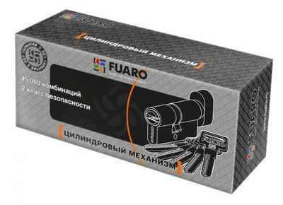Цилиндровый механизм (R602/70) R6002Knob70(30+10+30) CP хром 5Key с вертушкой, фото 2