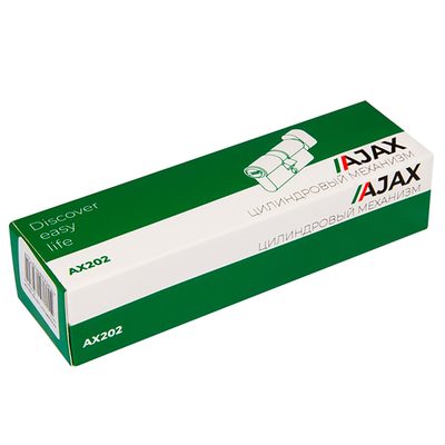 Цилиндровый механизм (AX200/100) AX2000Key100 mm (45+10+45) CP хром 5 кл., фото 2