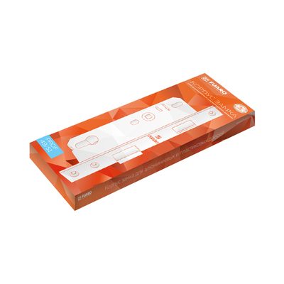 Корпус узкопрофильного замка с защелкой PROF4916-35/92 CP хром, фото 2