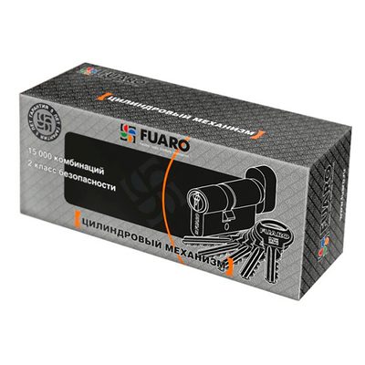 Цилиндровый механизм (R302/60) R3002Knob60(25+10+25) CP хром 5Key с вертушкой, фото 2
