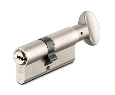 Цилиндровый механизм с вертушкой 164 SM/70 (30+10+30) mm никель 5 кл., фото 1