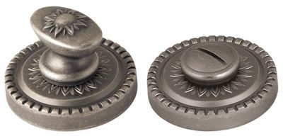 Ручка поворотная BK6.R.CL55 (BK6/CL) AS-9 античное серебро, фото 1