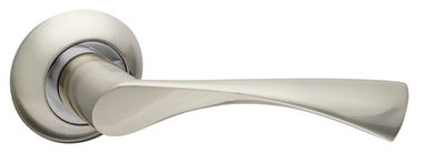 Ручка раздельная R.AR54.CLASSIC (CLASSIC AR) 140mm SN/CP-3 матовый никель/хром, фото 1