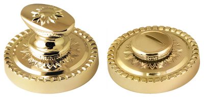 Ручка поворотная BK6.R.CL55 (BK6/CL) GOLD-24 золото 24К, фото 1