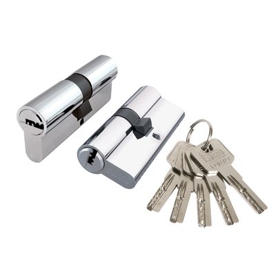 Цилиндровый механизм Z3000Key90(40+10+40) СP хром, фото 1