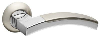 Ручка раздельная R.RM54.ACCORD (ACCORD RM) SN/CP-3 матовый никель/хром, фото 1