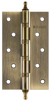 Петля универсальная IN5400UA-BL AB (4BB/A/BL 125x75x2,5) бронза БЛИСТЕР, фото 1