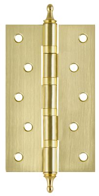 Петля универсальная IN5400UA-BL SB (4BB/A/BL 125x75x2,5) мат. золото БЛИСТЕР, фото 1