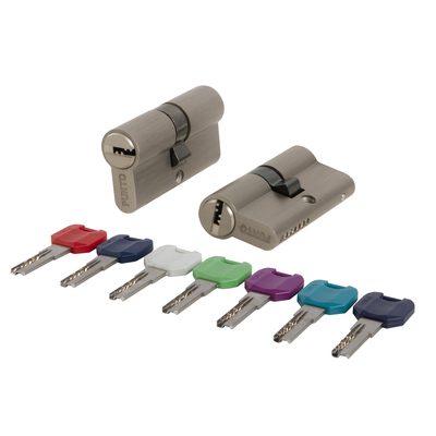 Цилиндровый механизм MaxPro7000Key60mm(25+10+25) SN никель 7key, фото 1