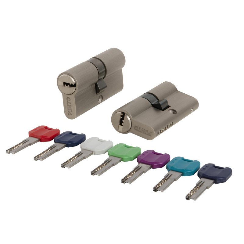 Цилиндровый механизм MaxPro7000Key60mm(25+10+25) SN никель 7key