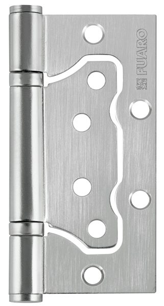 Петля универсальная без врезки IN4500W-BL SC (500-2BB/BL 100x2,5) матовый хром БЛИСТЕР