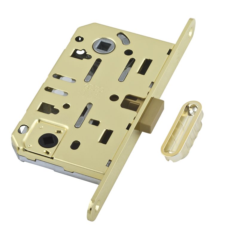 B06102.50.03.640 Защелка врезная WC MEDIANA POLARIS с отв. планкой (скин)