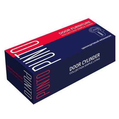 Цилиндровый механизм (A202/60) A2002Knob60(25+10+25) с вертушкой PB латунь, фото 2