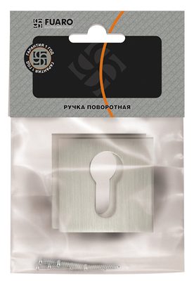 Накладка под цилиндр ET.K.DM51 (ET DM) SN/CP-3 матовый никель/хром, фото 2